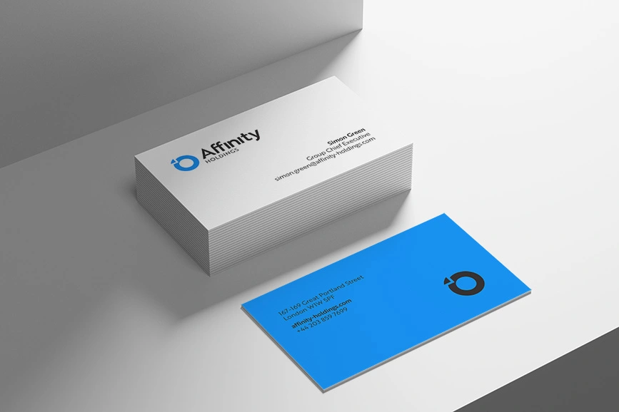 Affinity Holdings Business Cards